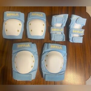 Impala Blue and White Safety Gear Pack